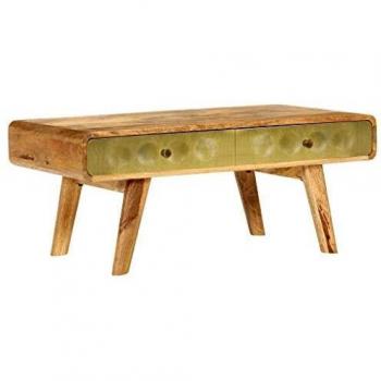 90 cm x 50 cm x 40 cm Mango Wood Coffee Table