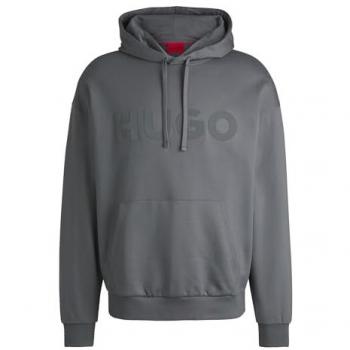 HUGO Hoodie mit Kapuze Modell 'Ditchle' in Stein, Größe L