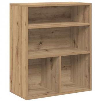 Ordinatore di Libri Rovere Artigianale 60x30x71,5 cm