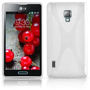 Cadorabo Custodia Trasparente per LG Optimus L7