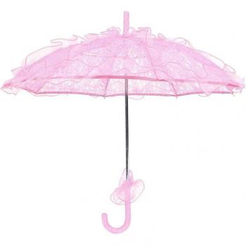 Parapluie décoratif de mariage en dentelle