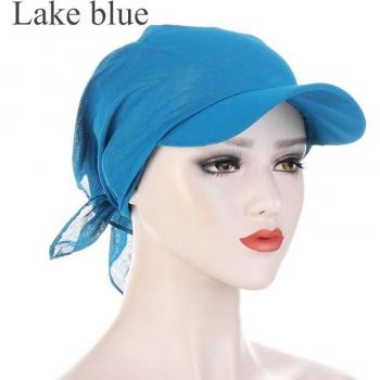 Women's Durag Brim Cap with Sun Visor