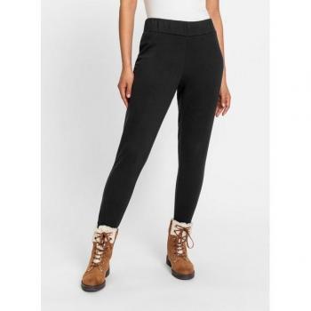 Helline Legging Noir Thermo-Confort Ceinture Élastique 42