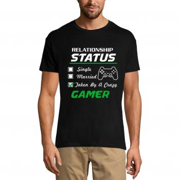 Herren-T-Shirt „Gamer-Liebe: Beziehungsstatus“ – Humor-T-Shirt XS schwarz