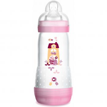 MAM Easy Start Anti-Colic Babyflasche für Mädchen (320 ml)
