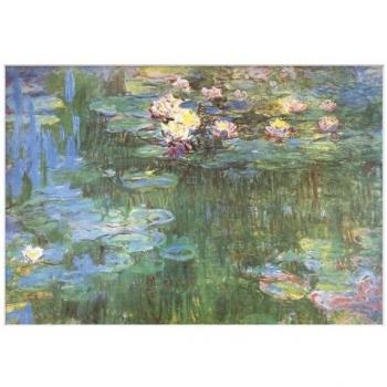 Riproduzione Ninfee Monet 1918