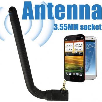 Mobiltelefon Signalbooster Antenne 5dBi 3,5mm GPS TV Flach Drahtloser TV Stick
