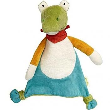 Doudou Crocodile Vert Sigikid – Jouet Bébé, Taille Unique