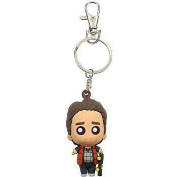 Llavero Marty Mcfly Cabezon De Goma