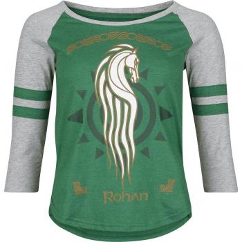 Maglia Maniche Lunghe Rohan Donna Verde e Grigio S