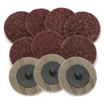 2 Inch 36 Grit Roloc Sanding Discs Type R 10Pcs