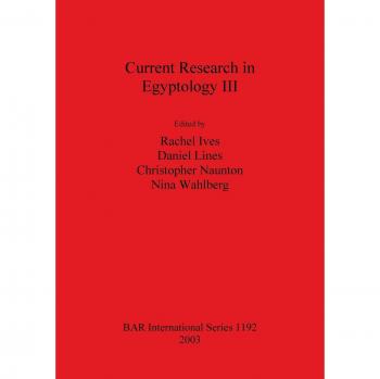 Current Research in Egyptology, Bar S