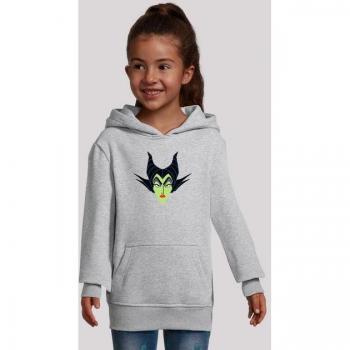 Kapuzenpullover F4NT4STIC „Maleficent“ – Casual Relaxed Fit – Grau