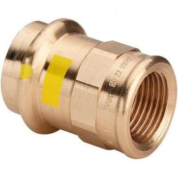 Raccordo Nipple Femmina Ø22x1' Bronzo Veiga 2612 – 435158