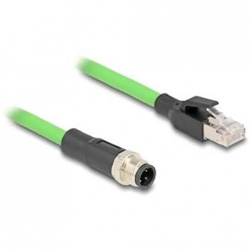 Cable M12 D codificado 4 pines a RJ45 5 m