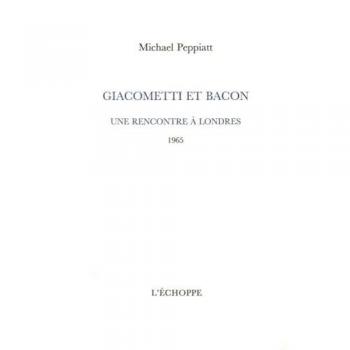 Giacometti et Bacon