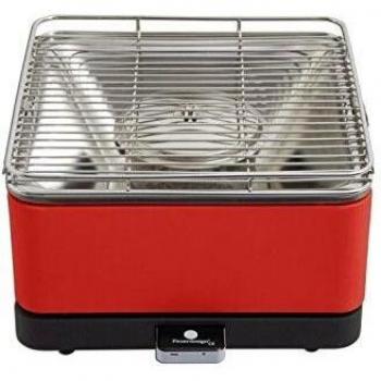Feuerdesign Teide Holzkohlegrill / Tischgrill in Rot