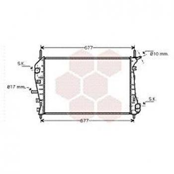 International 18002376 Cooling Radiator