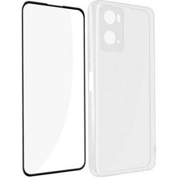 Custodia Avizar Silicone Oppo A76 A96 con Vetro Temperato