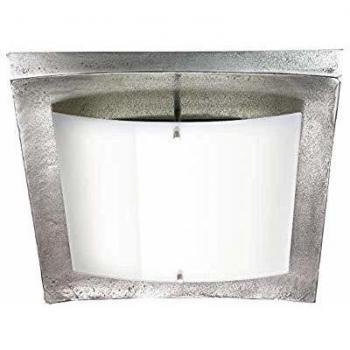 Fischer & Honsel LED Deckenlampe 17 W, Antik‑Nickel Design