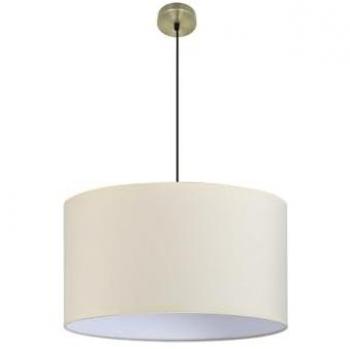 Lampe à Suspension Dori 60 cm Cuir Beige