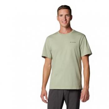 Camiseta Columbia Barton Springs Graphic manga corta verde grisáceo XL