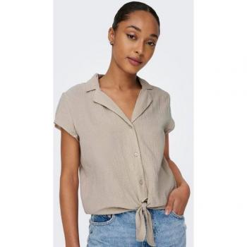 Camicia da donna beige ONLThyra
