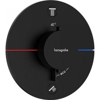 Comfort S Thermostat 2 di Hansgrohe con Encastré