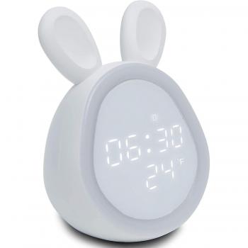Woosien BrightWake: Reloj Despertador y Luces Nocturnas para Niños