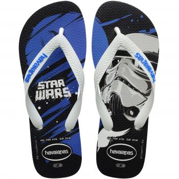Tong à Enfiler Havaianas Star Wars Jaune avec Motif de Stormtrooper