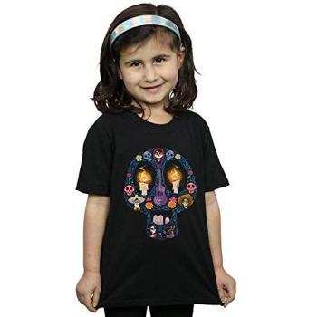 Black Disney Girl Coco Candle Skull Top – 9 Years Old