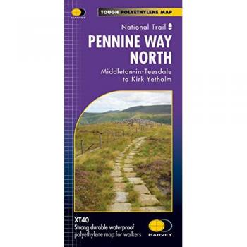 Harvey Map Services Pennine Way North XT40 National Trail Map