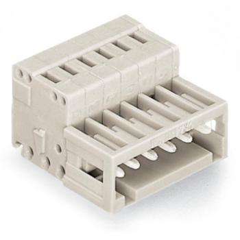 Connecteur mâle standard WAGO 2140, 4 pôles, pas 3.50 mm, 100 unités