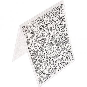 Flower Leaf Plastic Craft Stamps