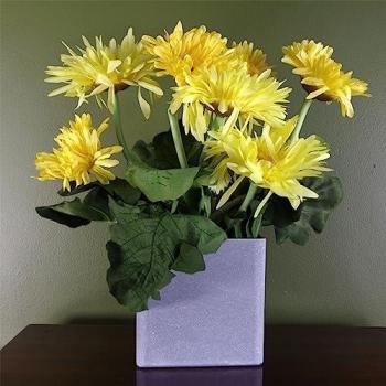 Yellow Leafed Daisy Indoor Artificial Plant