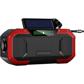 Handliches Mini-Radio mit Energiebank und NOAA-Funktion