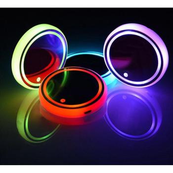 LED Water Coaster for Car Interior