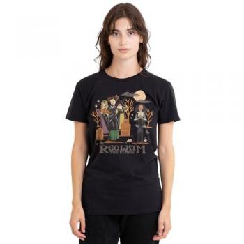 Hocus Pocus 2 “Flame Recovery” Tee – Becca and the Sisters (Black)