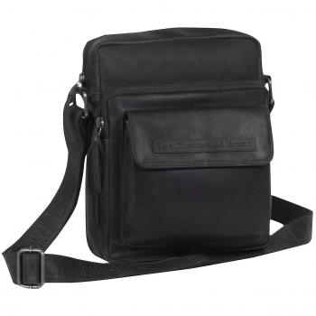 Chesterfield Wax Pull Up Shoulder Bag 21 cm Black