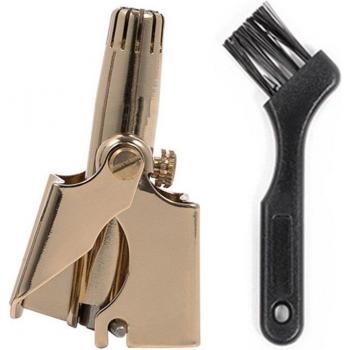 Professional Stainless‑Steel Nose Hair Clipper