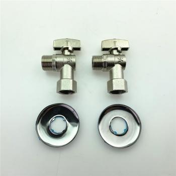 Durable Copper Threaded Angle Valve 1/2