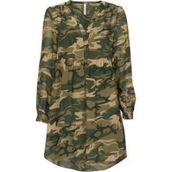 Robe courte femme Pepe Jeans Denise Kaki EU S