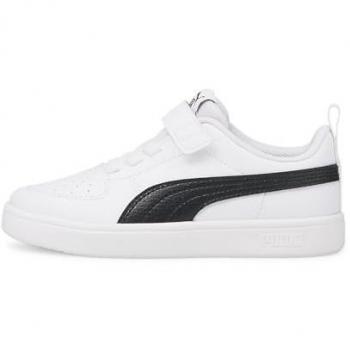 Puma Rickie Enfants 384314-03 Blanc Noir