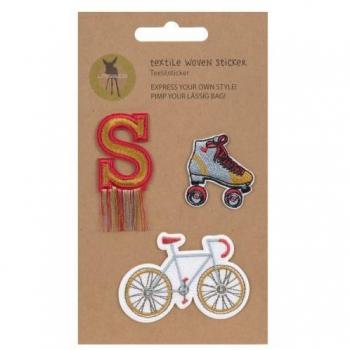 Stylische Bike Sticker für Schulranzen