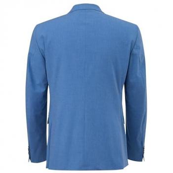 S.Oliver BLACK LABEL Herren Sakko Slim Fit mit Brustleistentasche, Größe 48