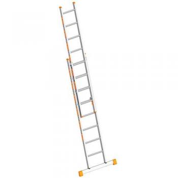 Layher 2x8 Rungs Aluminium Extension Ladder