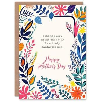 Heartwarming Mom Appreciation Card – From Your Little One
