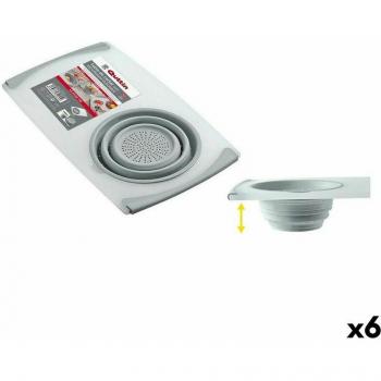 Tabla de Cortar Quttin con Escurridor Plegable 50x28,5 cm (6 Unidades)