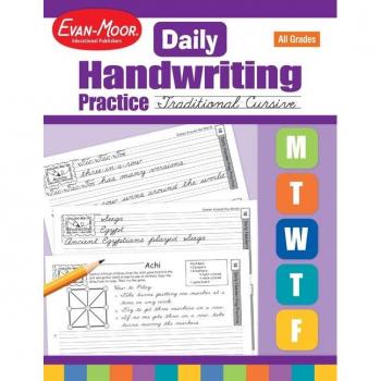 Daily Handwriting Practice, Traditional Cursive