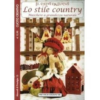 Il cucito creativo lo stile country. Maschere a grandezza naturale. Cucito creativo